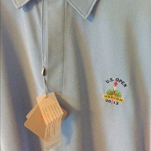 Men’s 2013 US Open Light Blue Polo